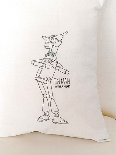 Tin Man The Wizard of OZ Embroidery Designs