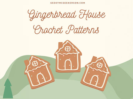 Gingerbread House Crochet Patterns