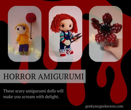 Horror Crochet Amigurumi Patterns