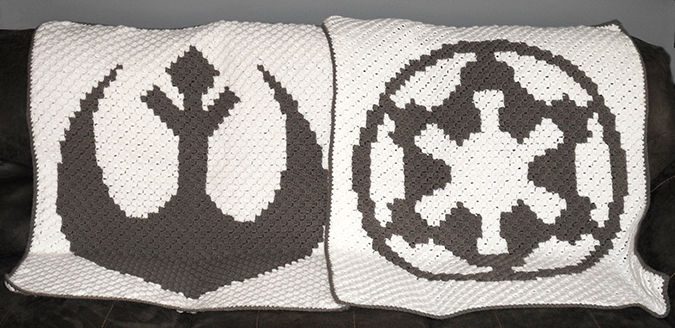 Galactic Empire Star Wars C2C Crochet Patterns Free