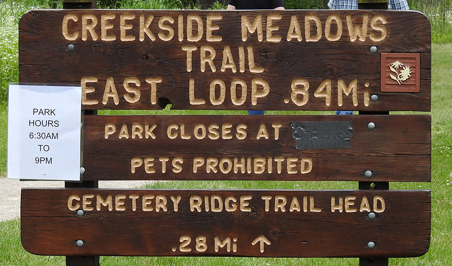 Creekside Meadows Trail East Loop at Clear Creek Metro Park
