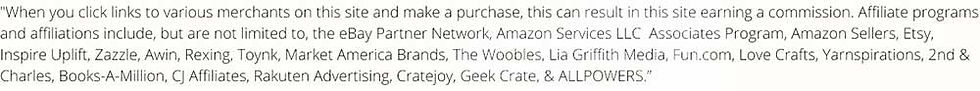 Affiliate Statement