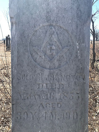 Smith Cemetery State Nature Preserve Masonic Tombstone Plain City Ohio