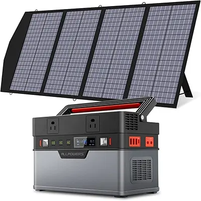 ALLPOWERS Solar Generator Kit 700W (S700 + SP029 140W Solar Panel)