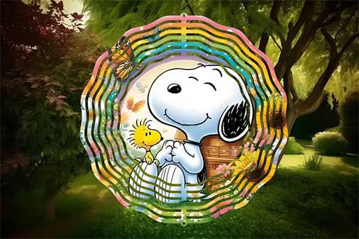 Charlie Brown DIY Snoopy Planter Peanuts Garden Ideas