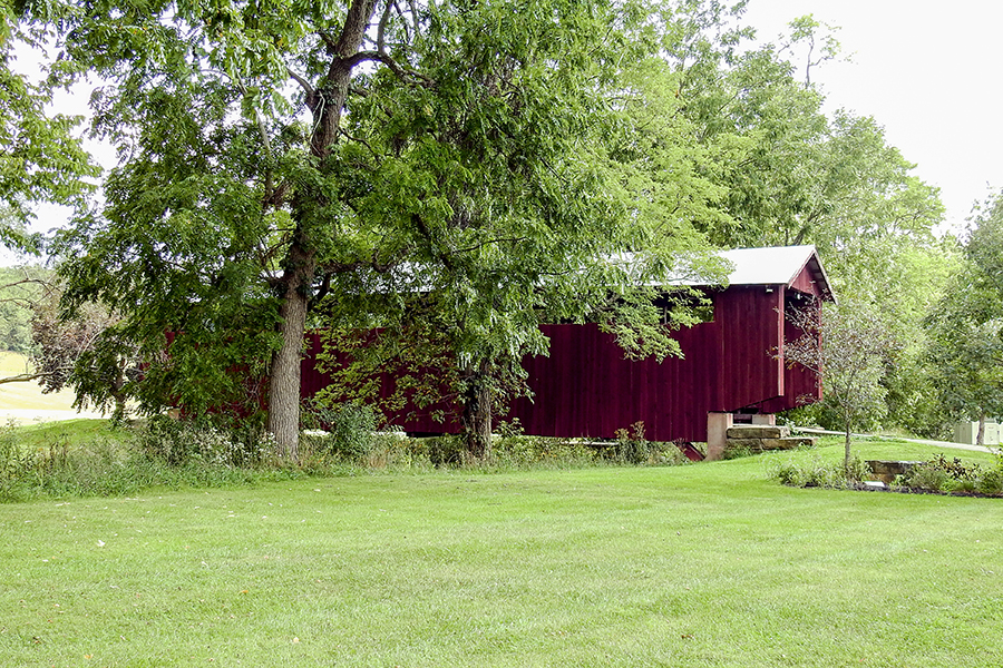 The John Bright #2 Bridge in Fairfield County at Ohio University Lancaster