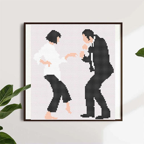 Pulp Fiction 80s Pop Culture Movies Cross Stitch Patterns