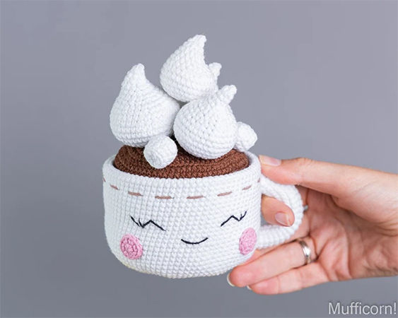 Whimsical Food Amigurumi Crochet Patterns Hot Chocolate