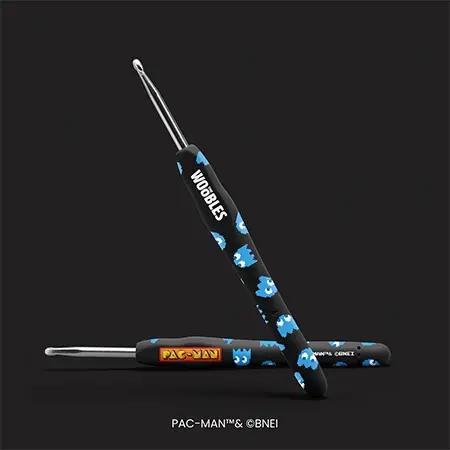 Pac Man Crochet Hooks