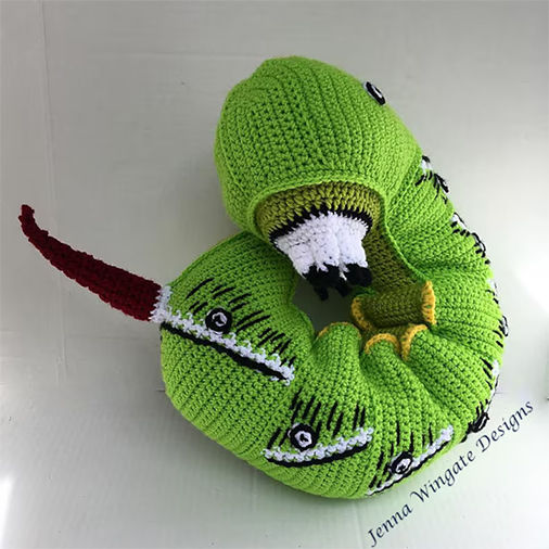 Tobacco Hornworm Amigurumi Bug Crochet Patterns