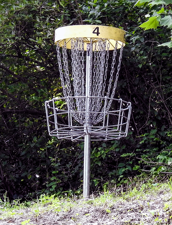 Eagles Nest Frisbee Disc Golf Course at Charles F. Alley Memorial Park aka Alley Park Lancaster Ohio