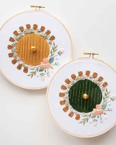 Not all that Wonder are Lost Lord of the Rings Embroidery Kit