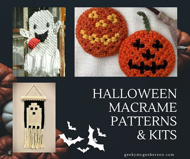 Halloween Macrame Patterns and Kits