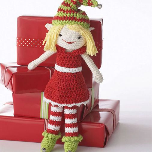 Christmas Elf Amigurumi Crochet Patterns Free