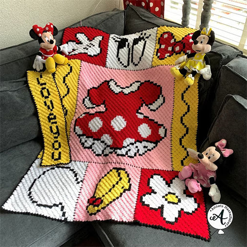 Disney Minnie Mouse Crochet Blanket Patterns