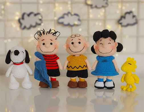 Peanuts Gang Snoopy Crochet Patterns