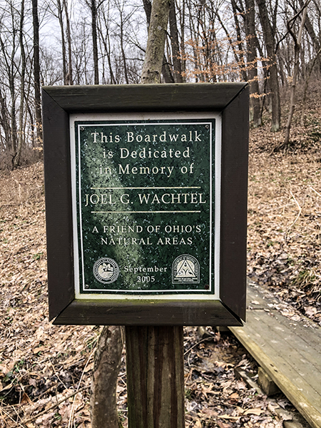 Rhododendron Cove State Nature Preserve Boardwalk Lancaster Ohio