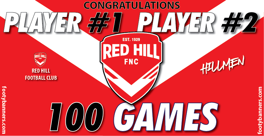 Thumbnail: Red Hill Hillmen Football Banners