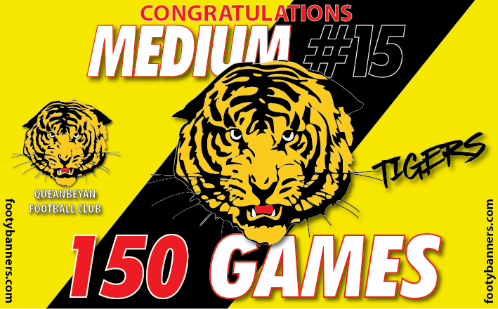 Thumbnail: Queanbeyan Tigers Football Banners