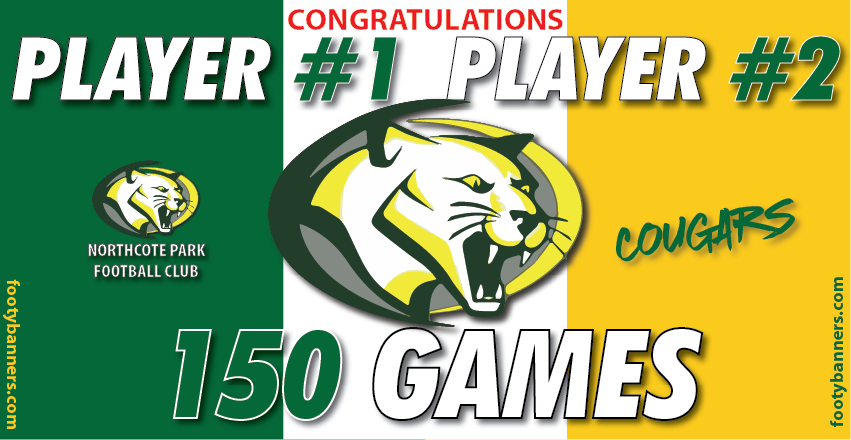 Thumbnail: Northcote Park Cougars Football Banners