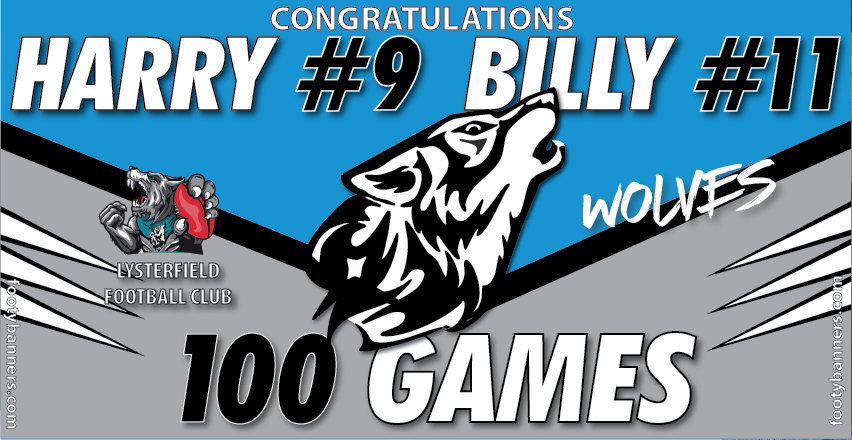 Thumbnail: Lysterfield Wolves  Football Banners