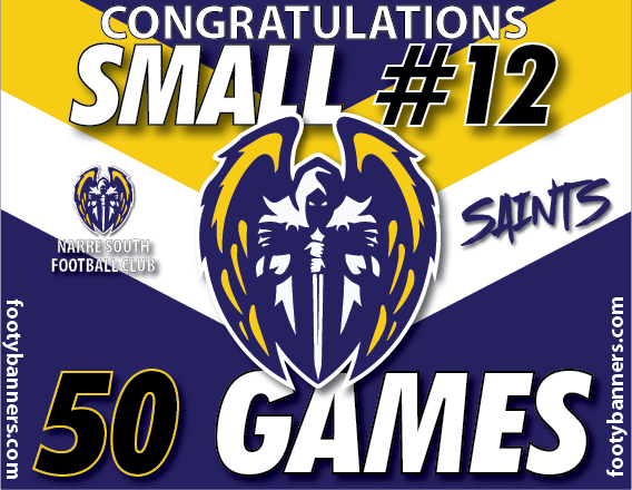 Thumbnail: Narre Warren Saints Milestone Banners