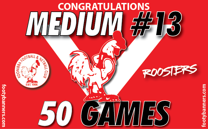 Thumbnail: Koonibba Roosters Football Banners