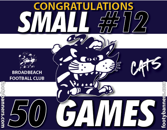Thumbnail: Broadbeach Cats Football Banners