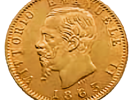 Pièce de 20 lire Or