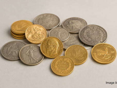 Estimation de pièces d'or et d'argent à Haguenau