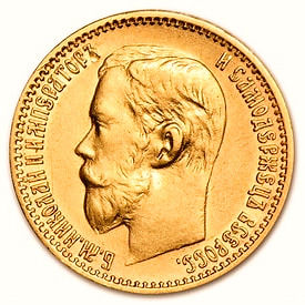 L’histoire des pièces en or russes