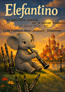 Pour Médiathèque - Affiche Elefantino - Quatuor Vestibule(2)