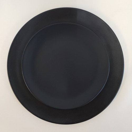 Black Slate Dinner Plate Empress Tents
