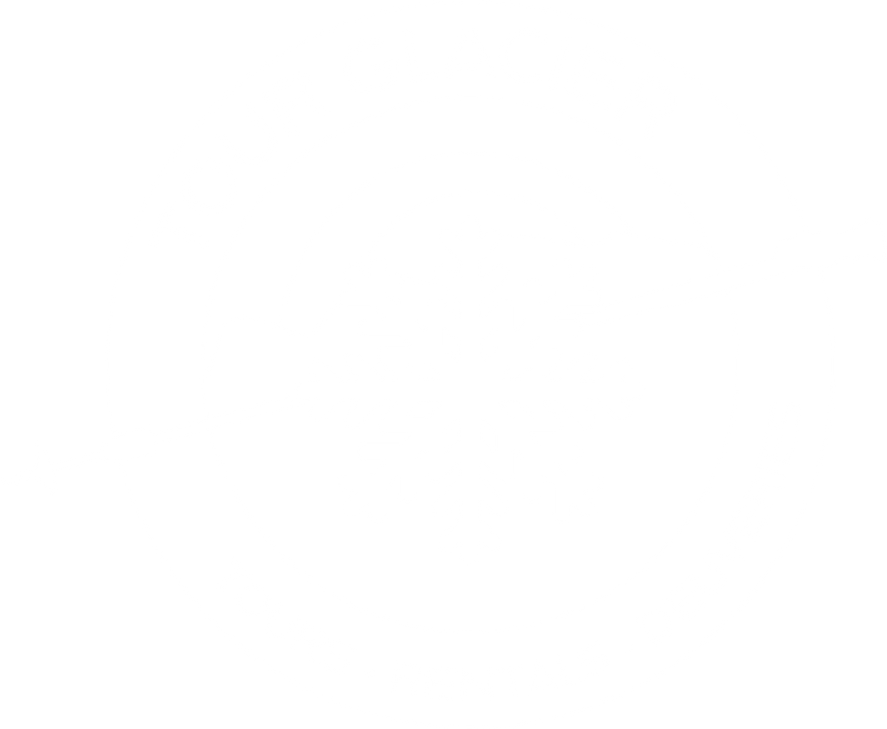 Tour Glacier Logo. White