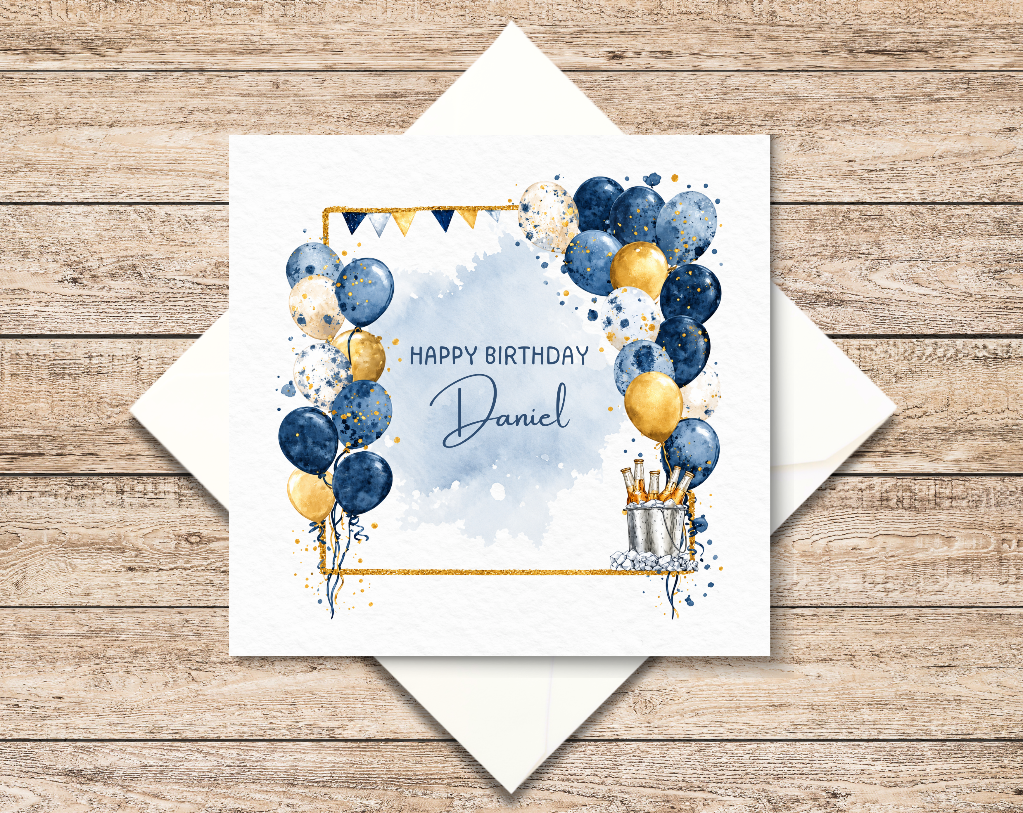 Personalised Birthday Card For Him