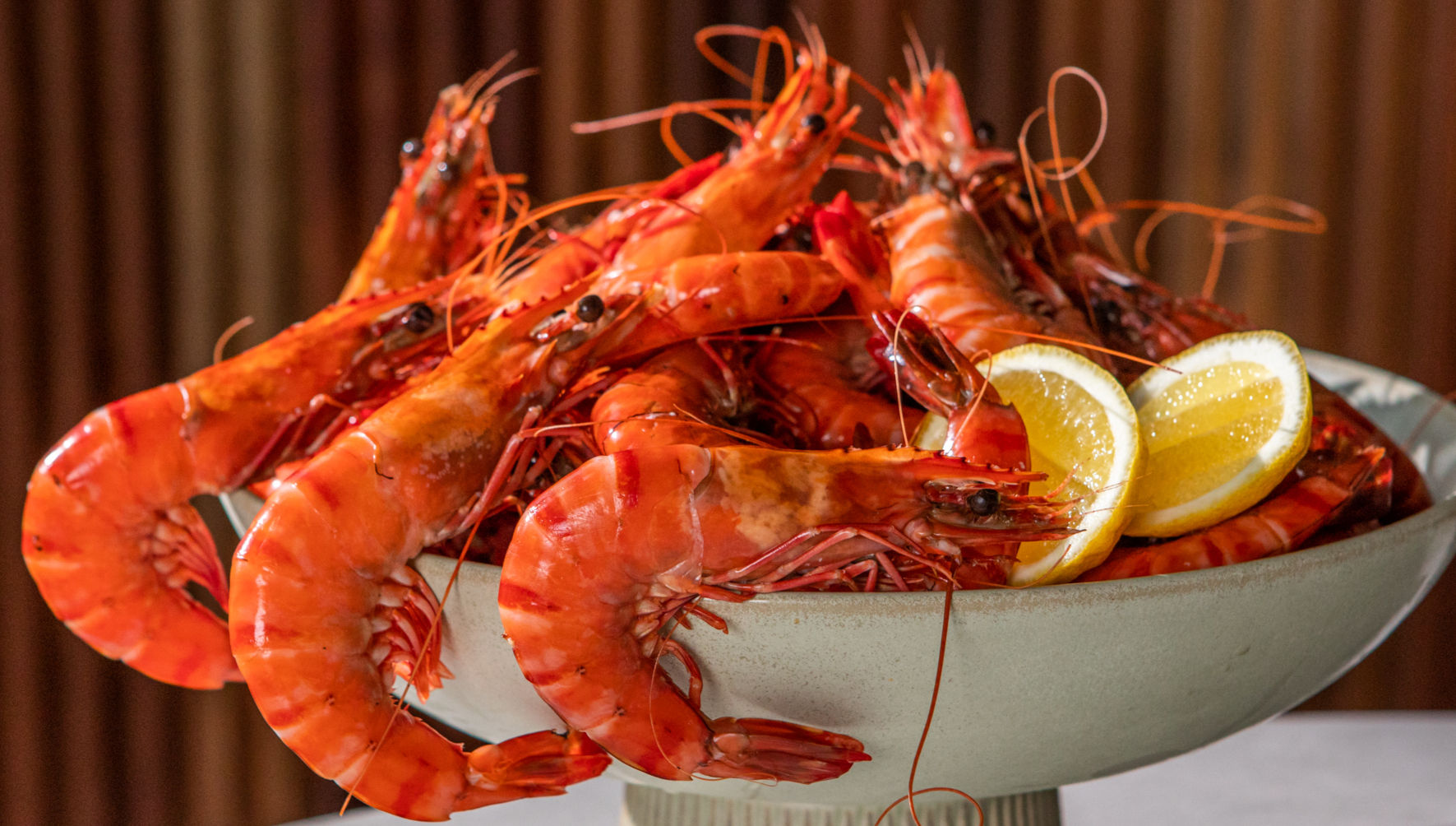 Tiger Farmed XLPrawns Whole Cooked FROZEN