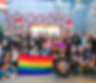 Foto do grupo de participantes reunidos