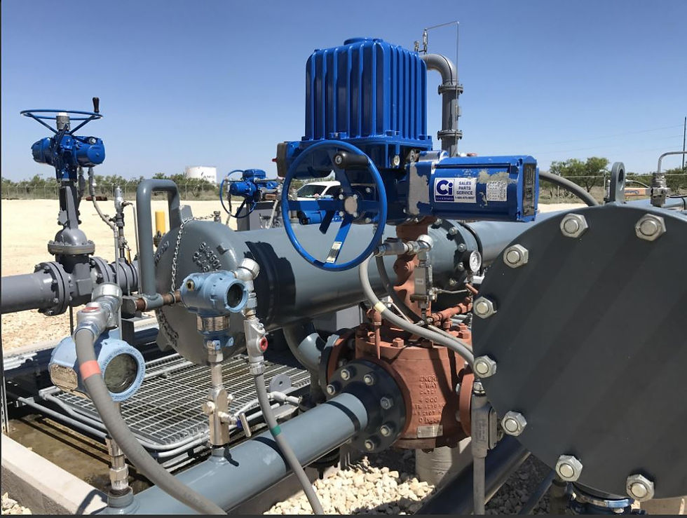 Rosemount sensors on prover with Ci valve