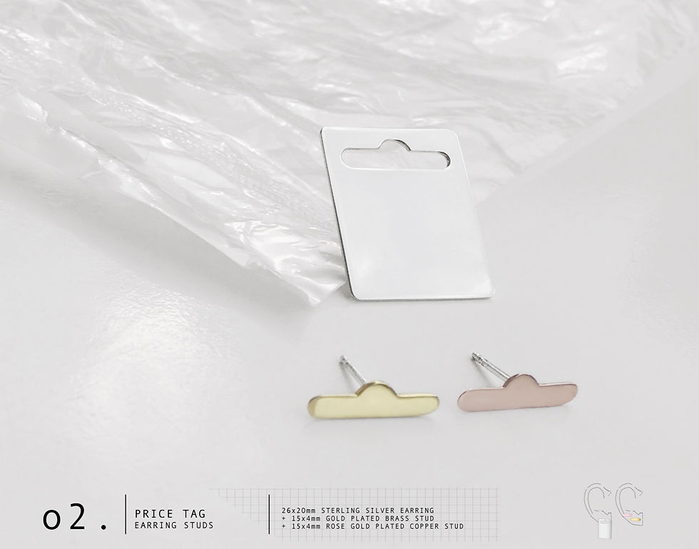 Thumbnail: Price Tag Earring Studs