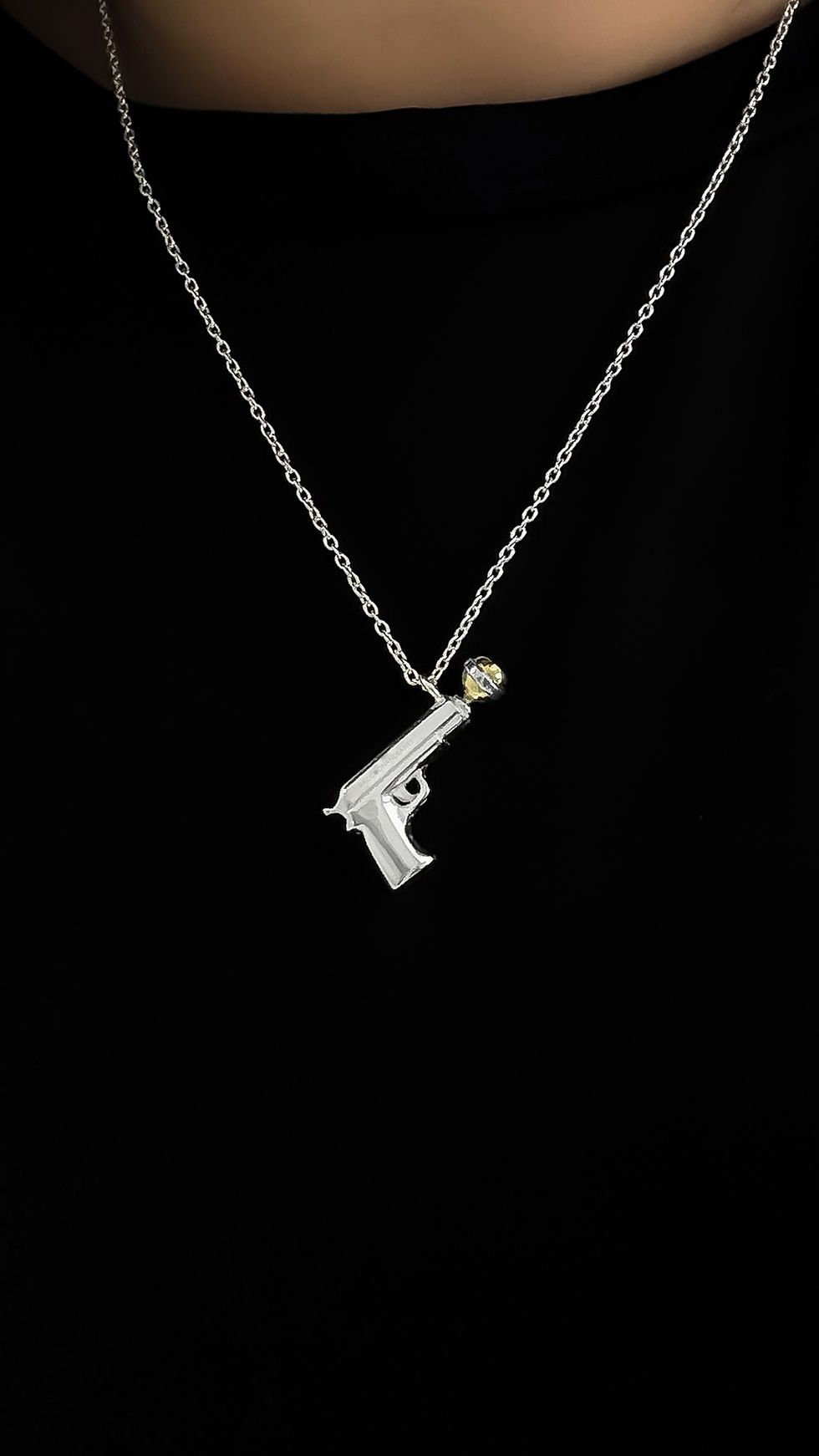 Thumbnail: Mini Gun Necklace