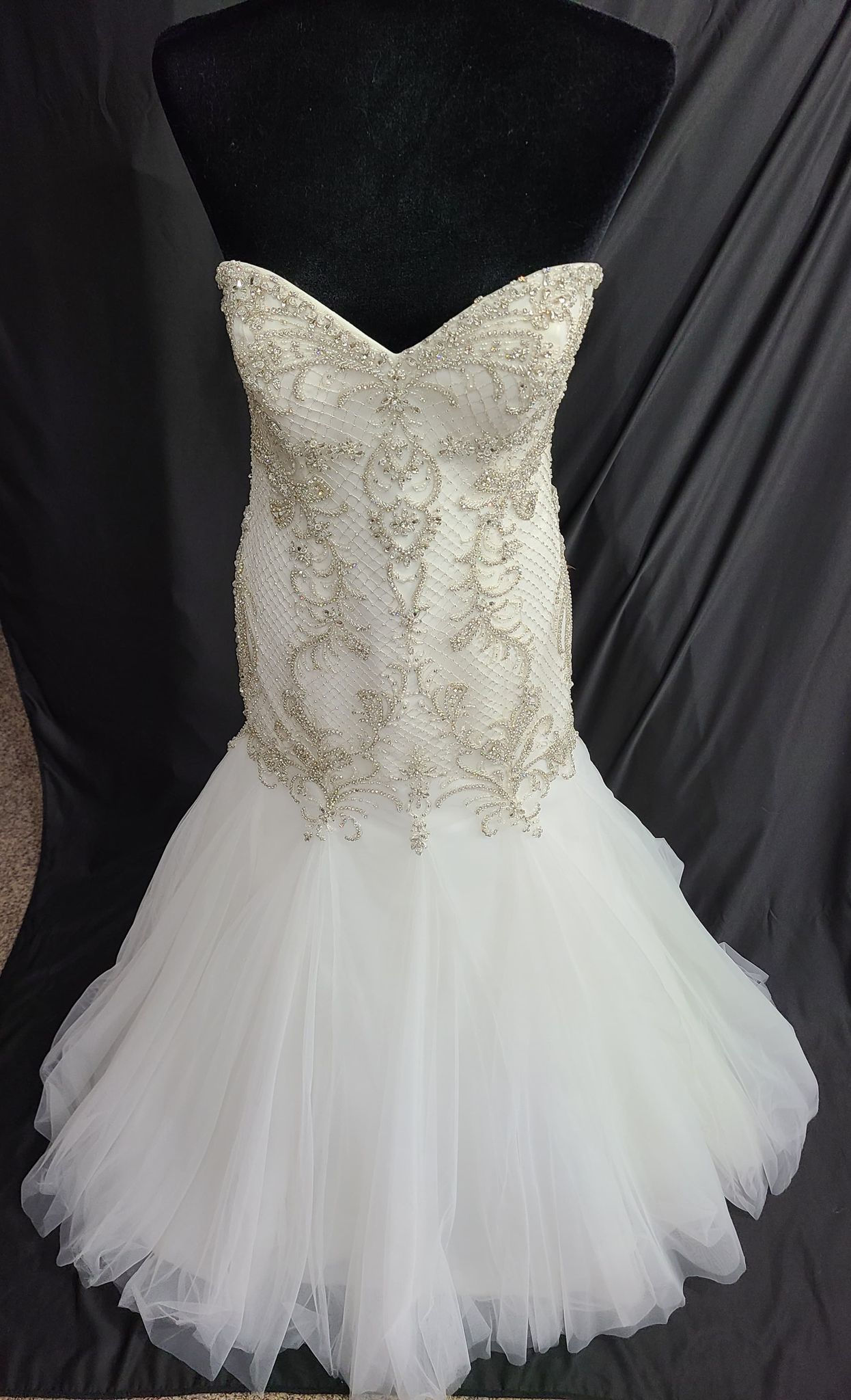Stacey's Bridal #5022 Size 14 Ivory