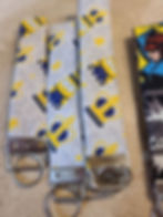 Thumbnail: Keyfobs Licensed Material Custom Wristlet Keychain Fabric