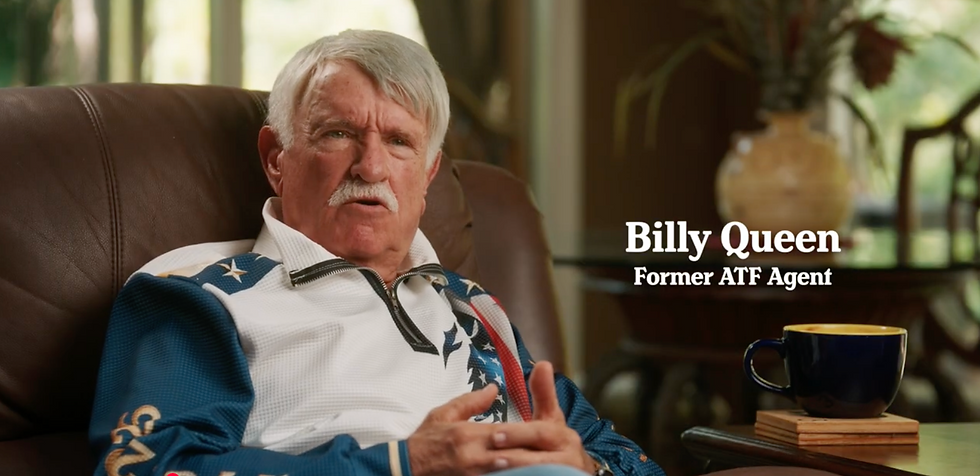 NEW AD: Former ATF Officer Billy Queen Unmasks Woodson Bradley
