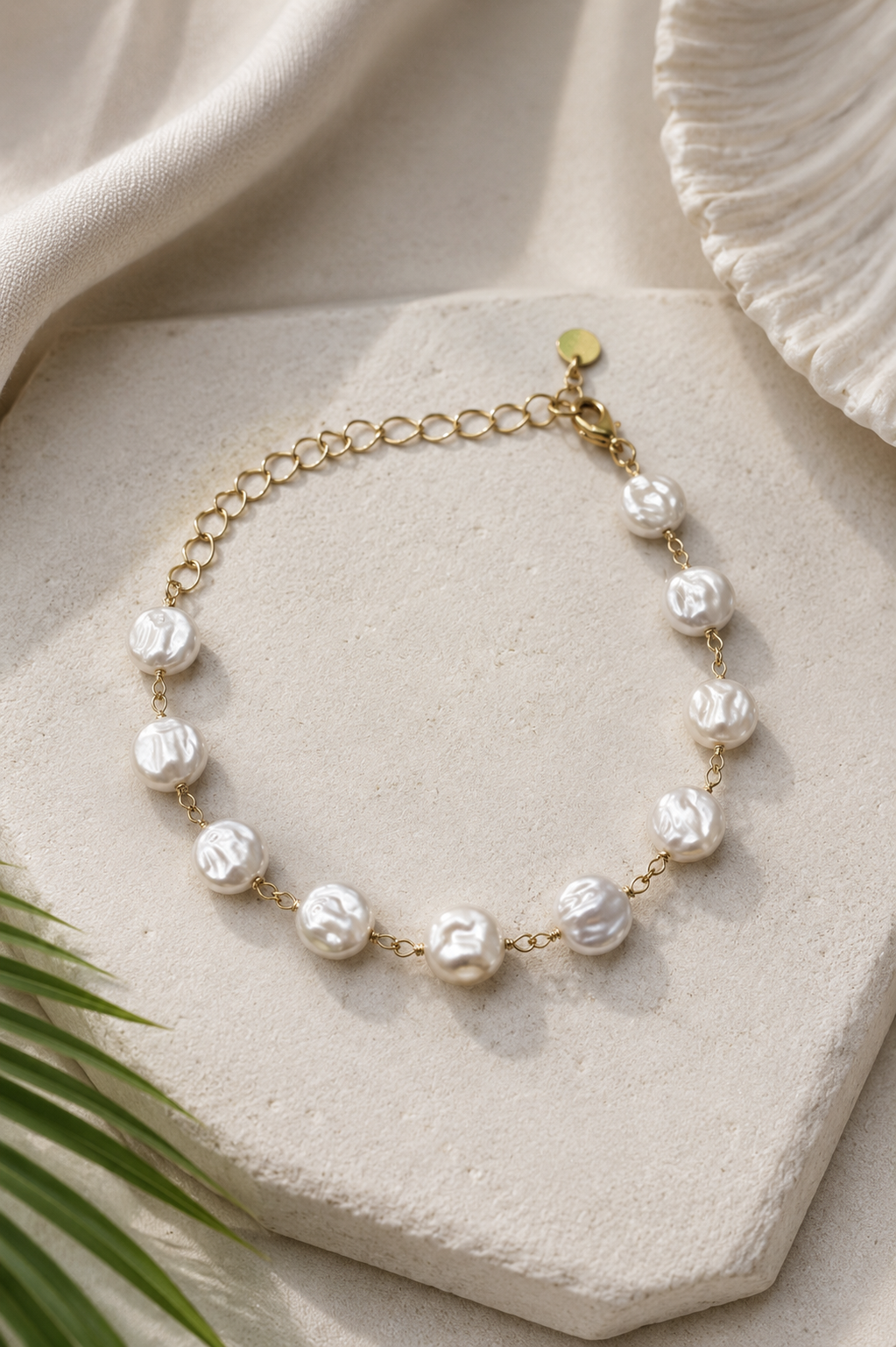 Moon Tide Pearl Bracelet