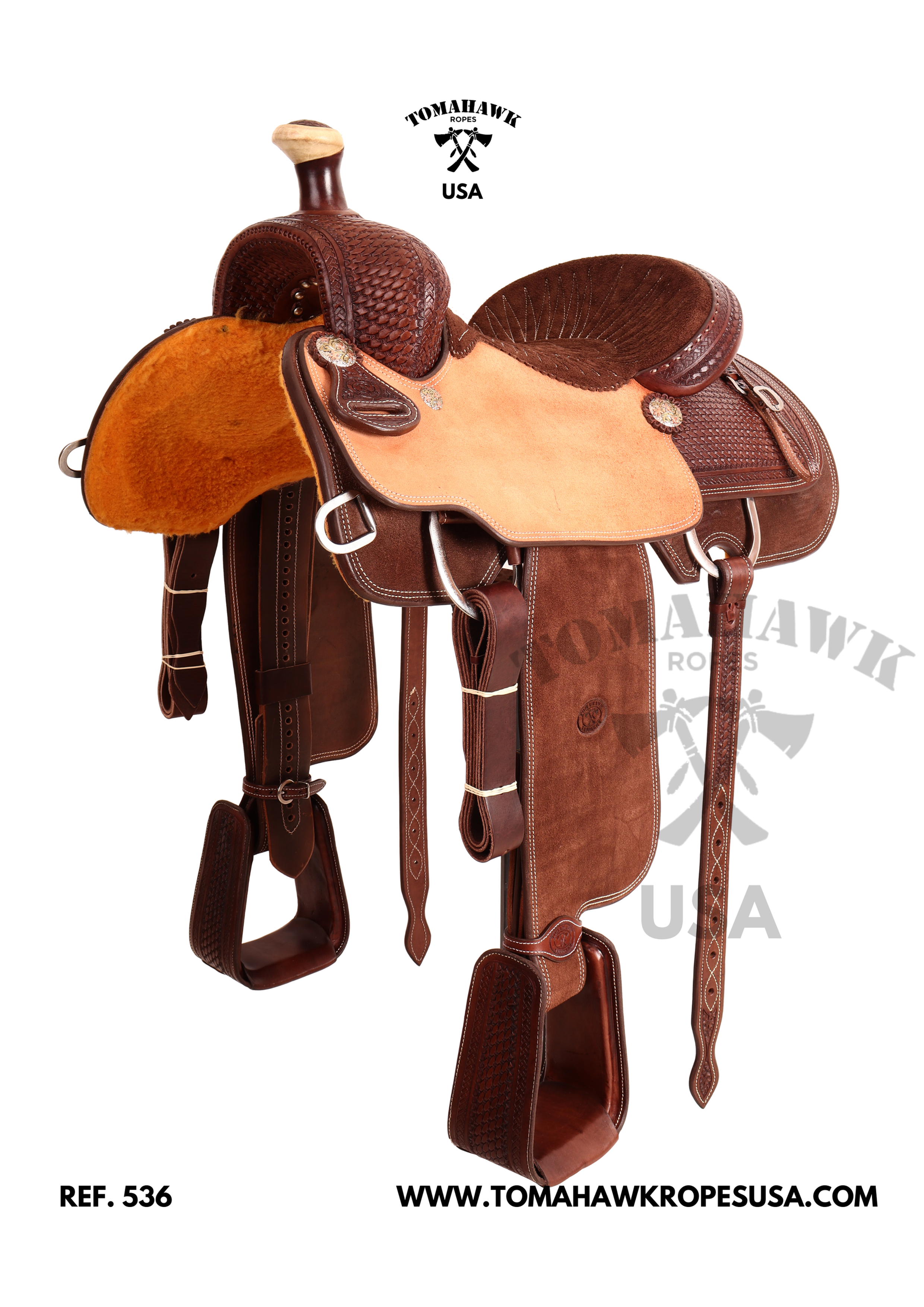 TOMAHAWK SADDLES OLIN YOUNG - STYLE 15” X 6-3/4”