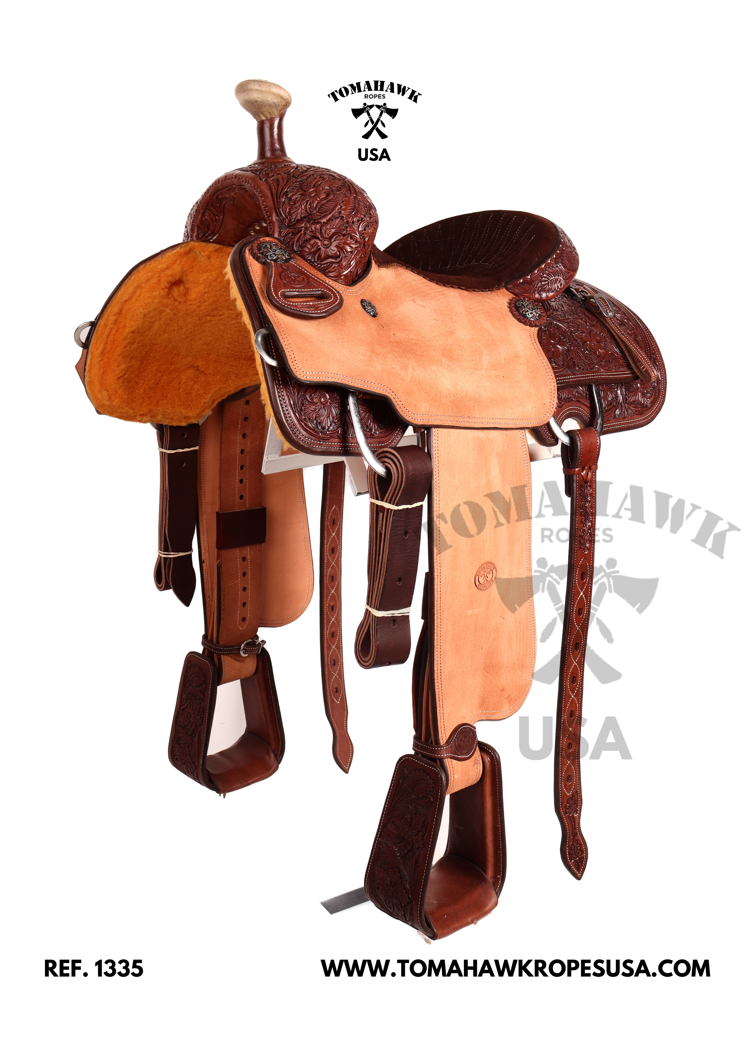 TOMAHAWK SADDLES BILLY HOGG - STYLE 14” X 6-3/4”