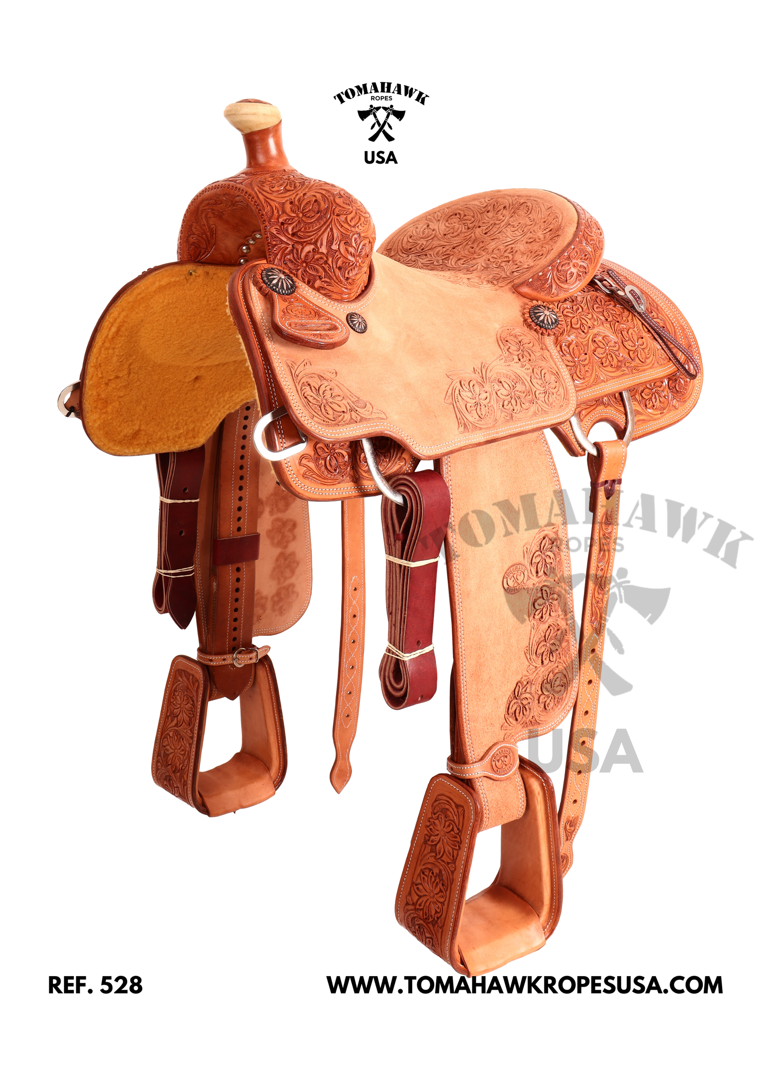 TOMAHAWK SADDLES OLIN YOUNG - STYLE 14” X 6-3/4”