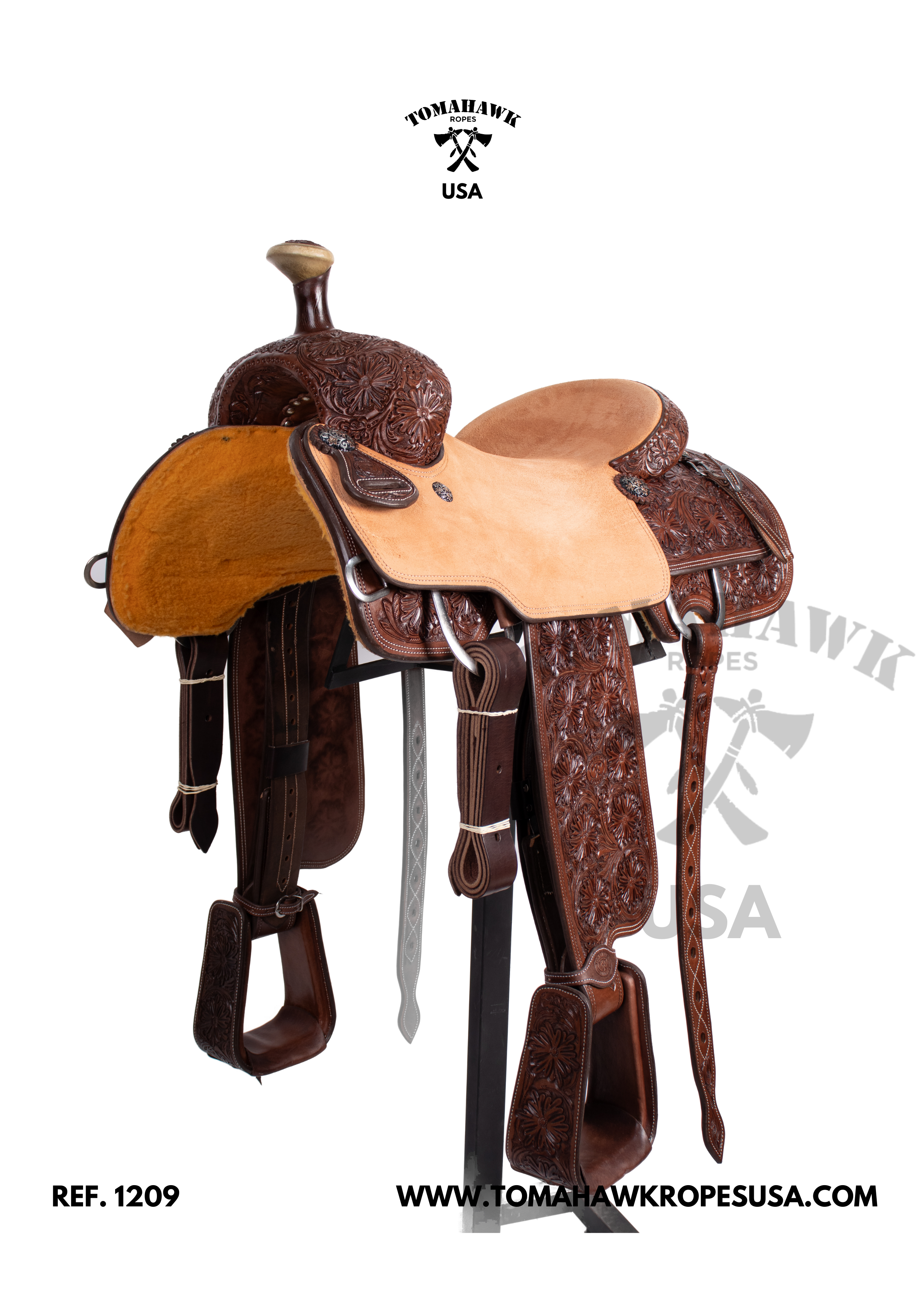 TOMAHAWK SADDLES MTM - STYLE 16 1/2” 6-3/4”