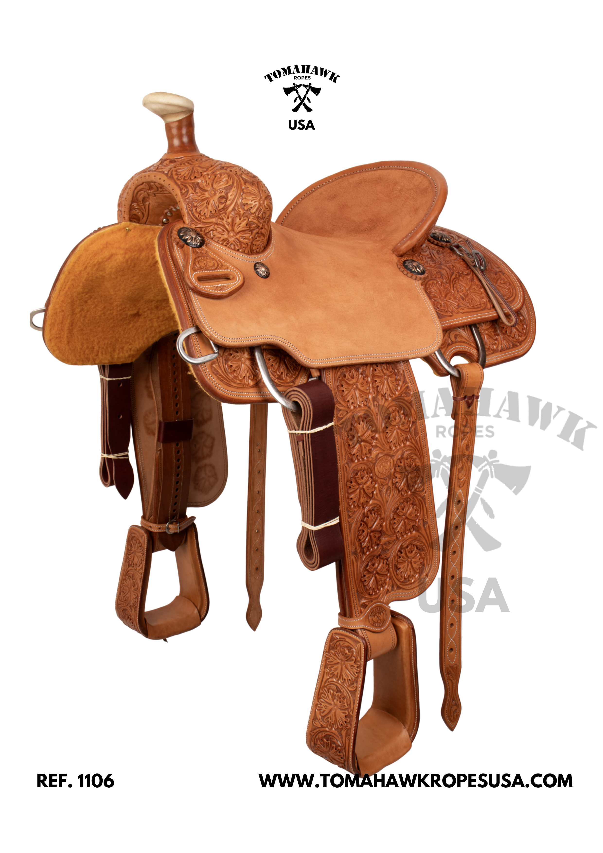 TOMAHAWK SADDLES CACTUS - STYLE 15 1/2” X 6-3/4”