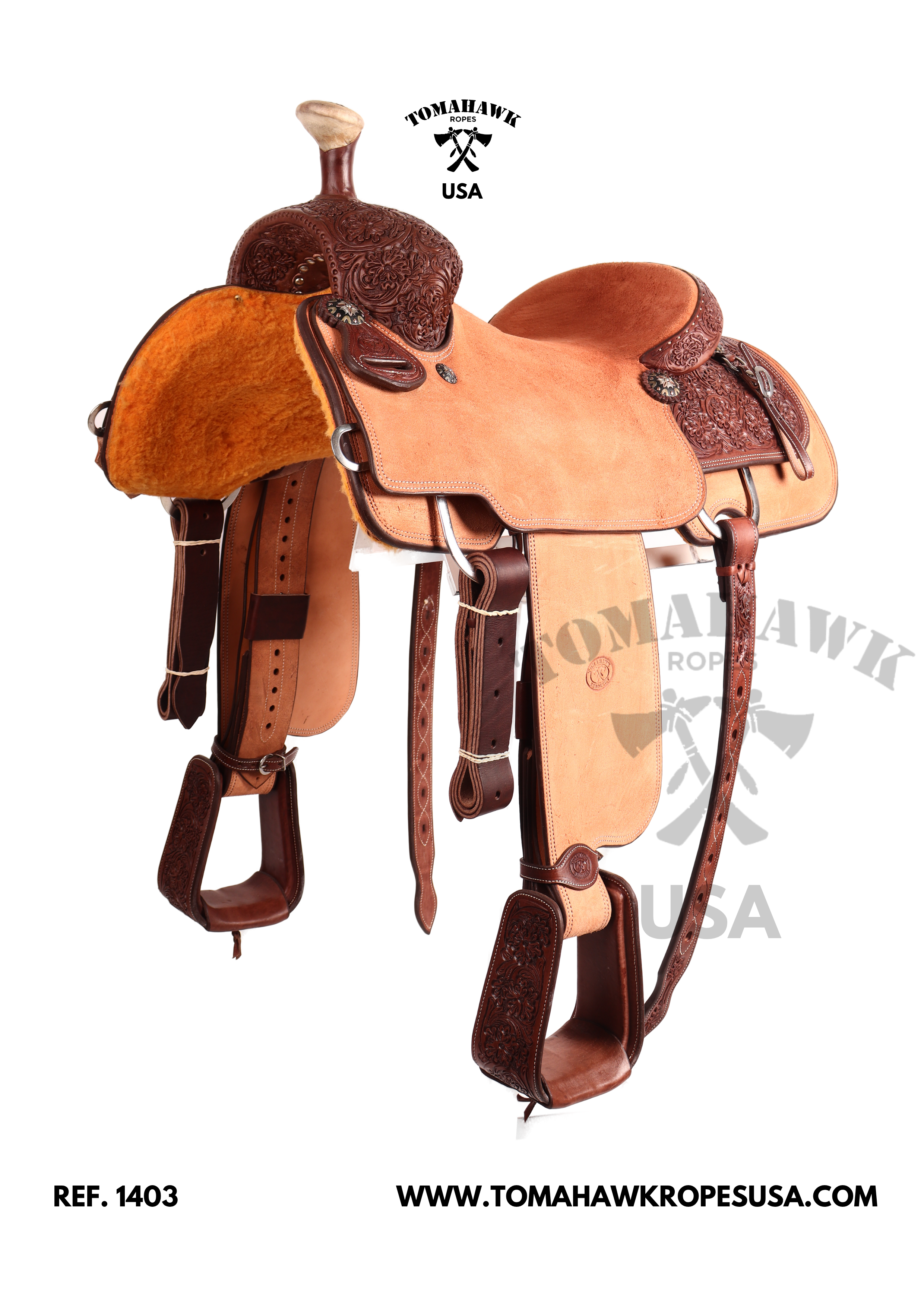 TOMAHAWK SADDLES MTM- STYLE 16” X 6-3/4”